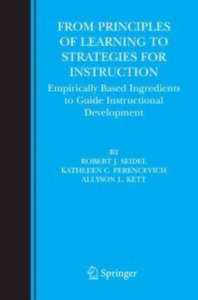 From Principles of Learning to Strategies for Instruction