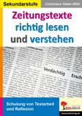 Zeitungstexte richtig lesen und verstehen
