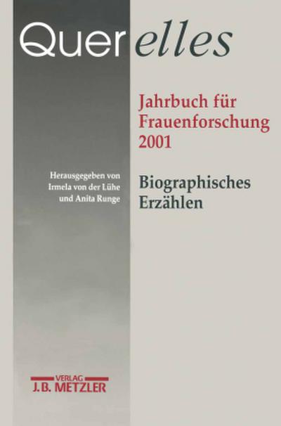 Querelles Querelles. Jahrbuch für Frauenforschung 2001; .