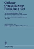 Gießener Gynäkologische Fortbildung 1993