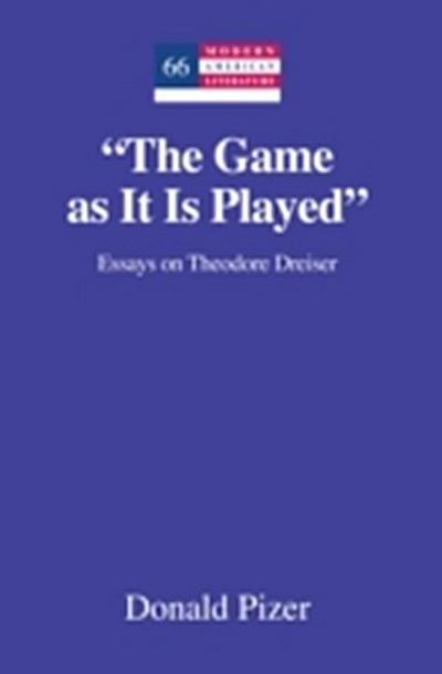 &quote;The Game as It Is Played&quote;