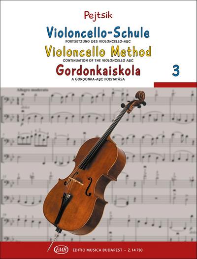 Violoncello-Schule Band 3(dt/en/un)