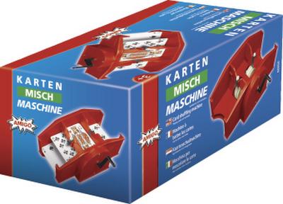 Amigo 5000 - Kartenmischmaschine, rot