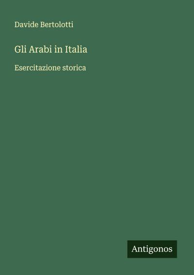Gli Arabi in Italia