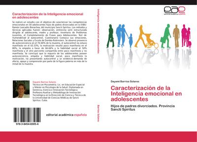 Caracterización de la Inteligencia emocional en adolescentes