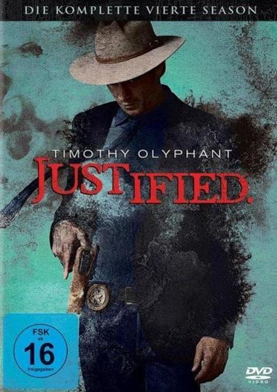 Justified. Season.4, 3 DVDs