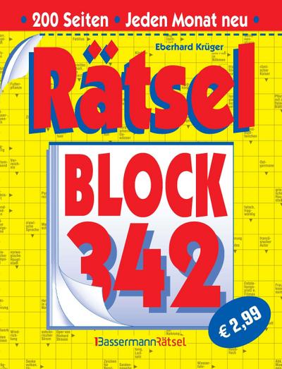 Rätselblock 342 (5 Exemplare à 2,99 EUR)