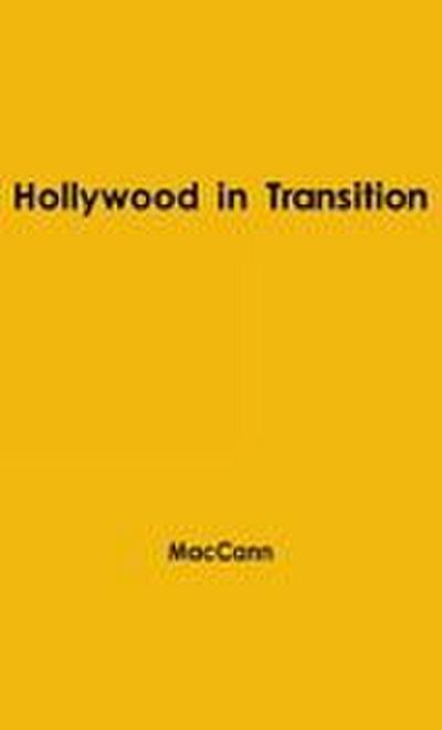 Hollywood in Transition