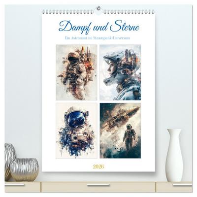 Dampf und Sterne (hochwertiger Premium Wandkalender 2026 DIN A2 hoch), Kunstdruck in Hochglanz