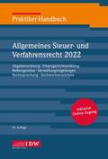 Allgemeines Steuer-und Verfahrensrecht 2022