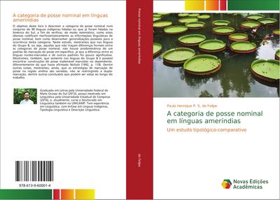 A categoria de posse nominal em línguas ameríndias
