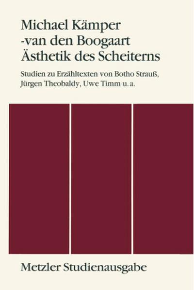 Ästhetik des Scheiterns; .