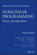 Solutions Manual to accompany Nonlinear Programmin
