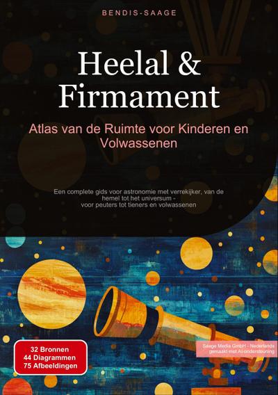 Heelal & Firmament: Atlas van de Ruimte voor Kinderen en Volwassenen