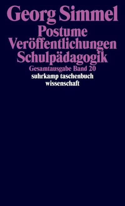 Postume Veröffentlichungen, Ungedrucktes, Schulpädagogik