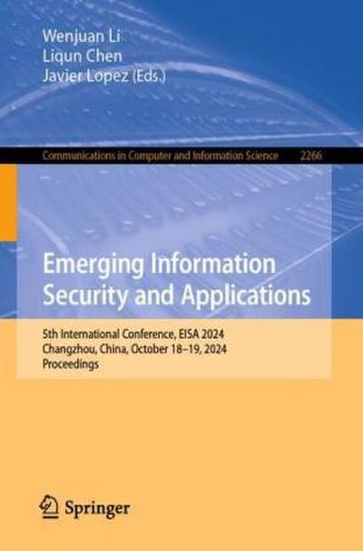 Emerging Information Security and Applications