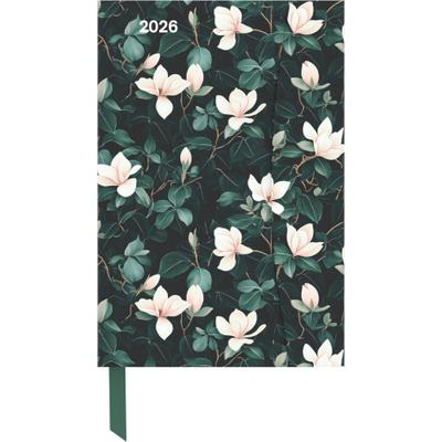 Dark Flowers 2026 - Diary - Buchkalender - Taschenkalender - 10x15