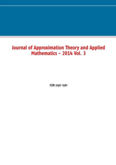 Journal of Approximation Theory and Applied Mathematics - 2014 Vol. 3
