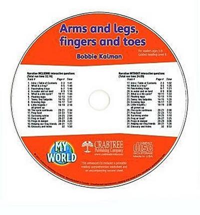 Arms and Legs, Fingers and Toes - CD Only