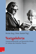 Textgelehrte von Dieter Burdorf | Ebook