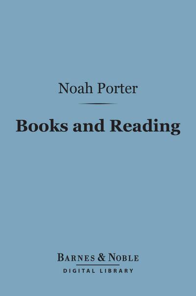 Books and Reading: (Barnes & Noble Digital Library)