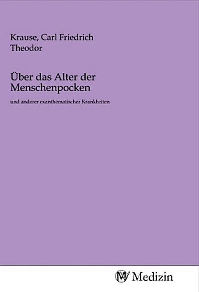 Über das Alter der Menschenpocken