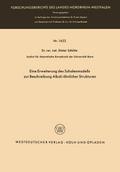Eine Erweiterung des Schalenmodells zur Beschreibung Alkali-ähnlicher Strukturen