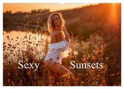 Sexy Sunsets (Wandkalender 2024 DIN A2 quer), CALVENDO Monatskalender