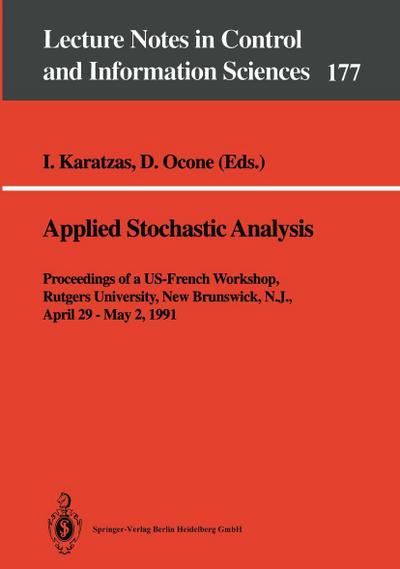Applied Stochastic Analysis