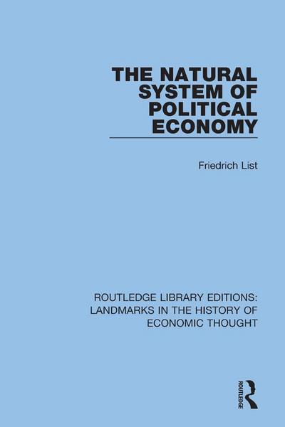 The Natural System of Political Economy