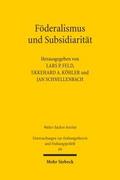 Föderalismus und Subsidiarität
