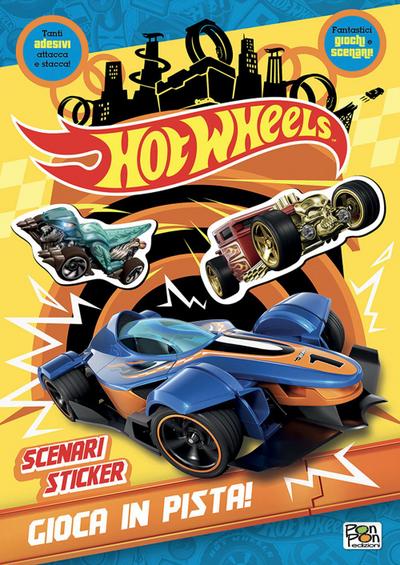 Gioca in pista! Hot Wheels. Scenari sticker