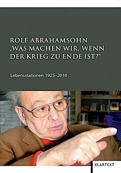 "Was machen wir, wenn der Krieg zu Ende ist?"