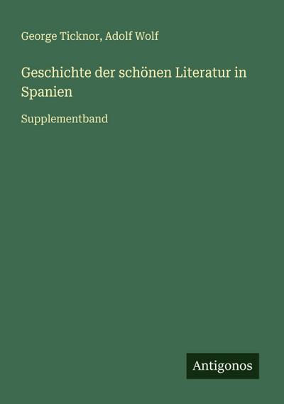 Geschichte der schönen Literatur in Spanien
