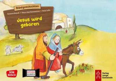 Jesus wird geboren. Kamishibai Bildkartenset