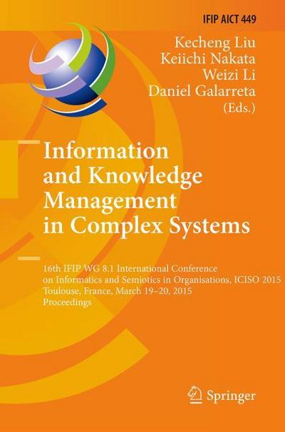 Information and Knowledge Management in Complex Systems