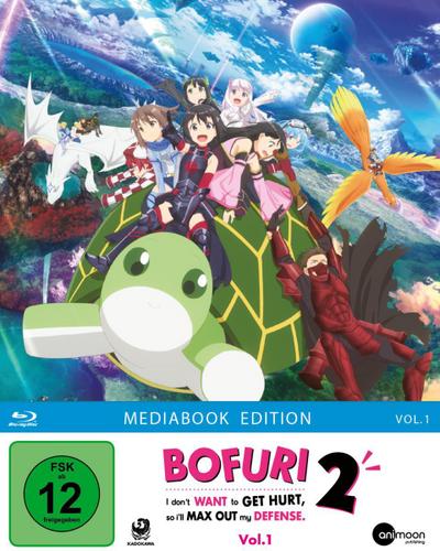 Bofuri: I Don’t Want to Get Hurt, So I’ll Max Out My Defense. - Staffel 2 - Vol.1 - Mediabook - DVD mit Sammelschuber - Limited Edition