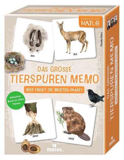 Das große Tierspuren Memo