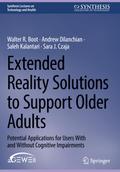 Extended Reality Solutions to Support Older Adults