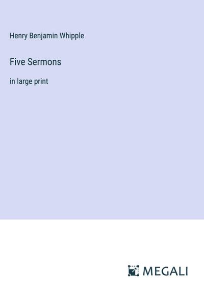 Five Sermons