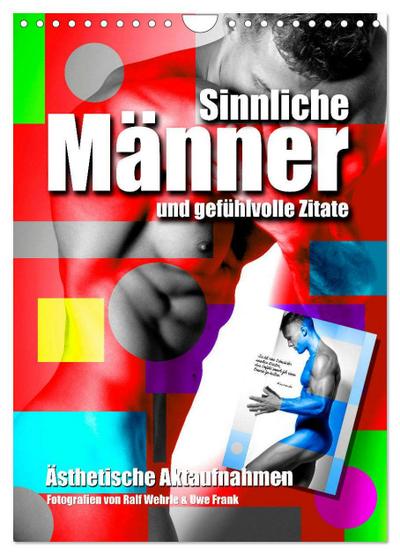 Männer und gefühlvolle Zitate (Wandkalender 2026 DIN A4 hoch), CALVENDO Monatskalender
