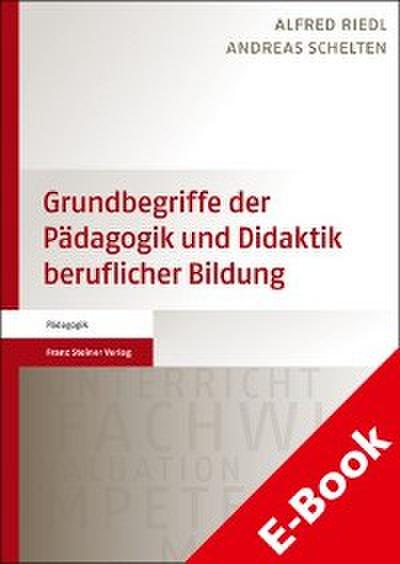 Grundbegriffe der Pädagogik und Didaktik beruflicher Bildung