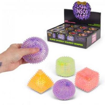 Display Sensory Sugar Shapes,12 Stück/ 4-fach sort.