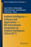 Ambient Intelligence- Software and Applications - 