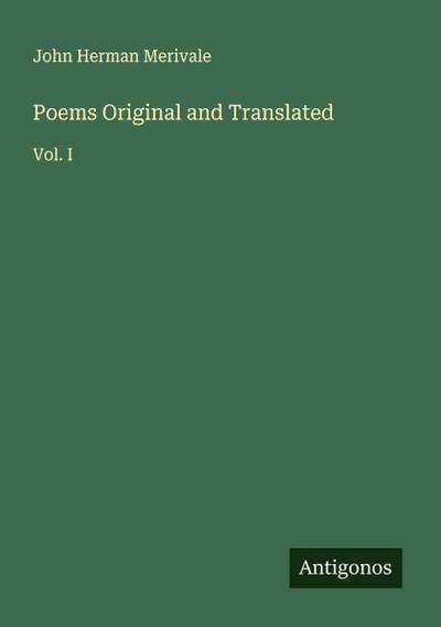 Poems Original and Translated