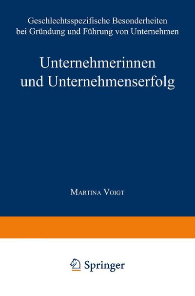 Unternehmerinnen und Unternehmenserfolg