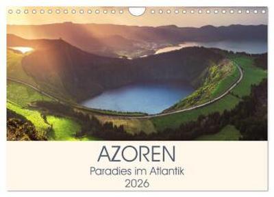 Azoren - Paradies im Atlantik (Wandkalender 2026 DIN A4 quer), CALVENDO Monatskalender