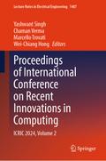 Proceedings of International Conference on Recent Innovations in Computing
