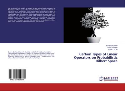 Certain Types of Linear Operators on Probabilistic Hilbert Space