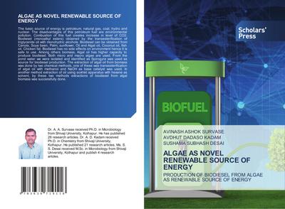 ALGAE AS NOVEL RENEWABLE SOURCE OF ENERGY
